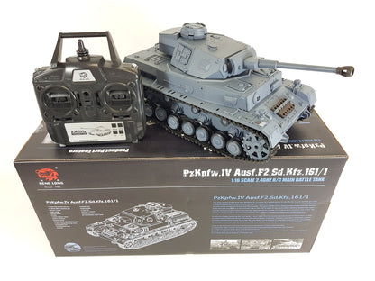 Radio Remote Control BB Shoot Tank 1/16 2.4G Smoking Infrared