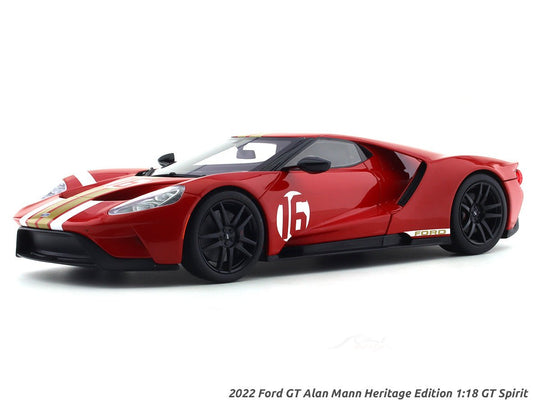 2022 Ford GT Alan Mann Heritage Edition 1:18 GT Spirit Scale Model collectible
