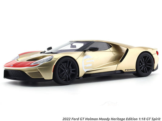2022 Ford GT Holman Moody Heritage Edition 1:18 GT Spirit Scale Model collectible