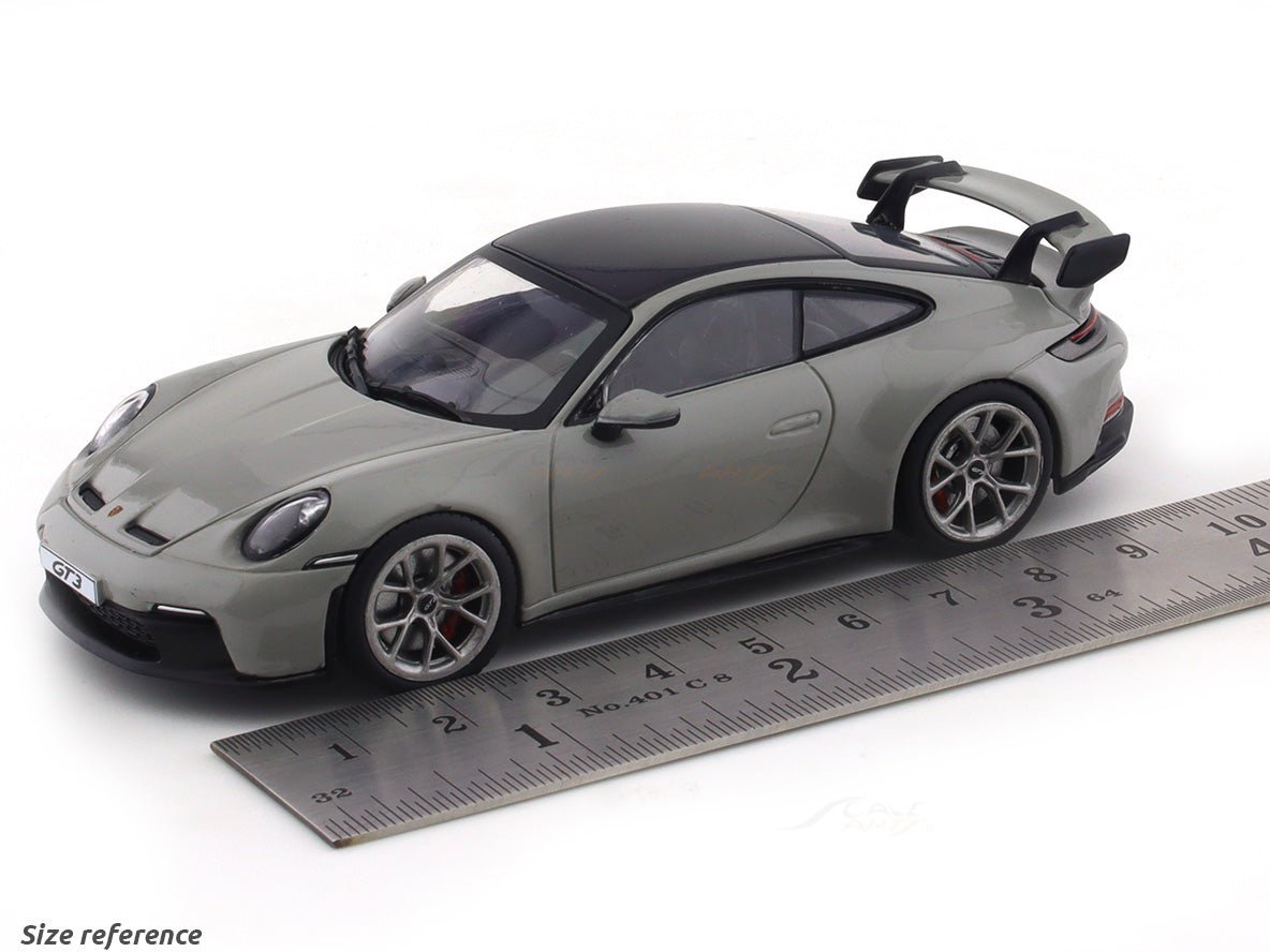 2022 Porsche 911 992 GT3 grey 1:43 Solido diecast Scale Model collectible