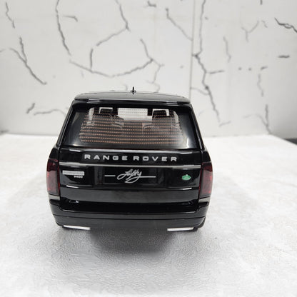 Range Rover Autobiography Black Metal Diecast Car 1:18 (28x11 cm)