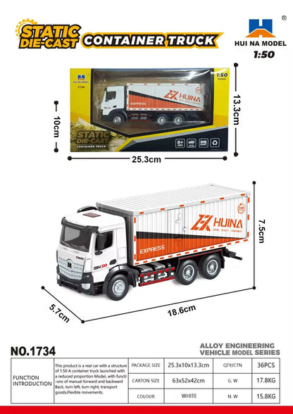 1734 Static Container Truck