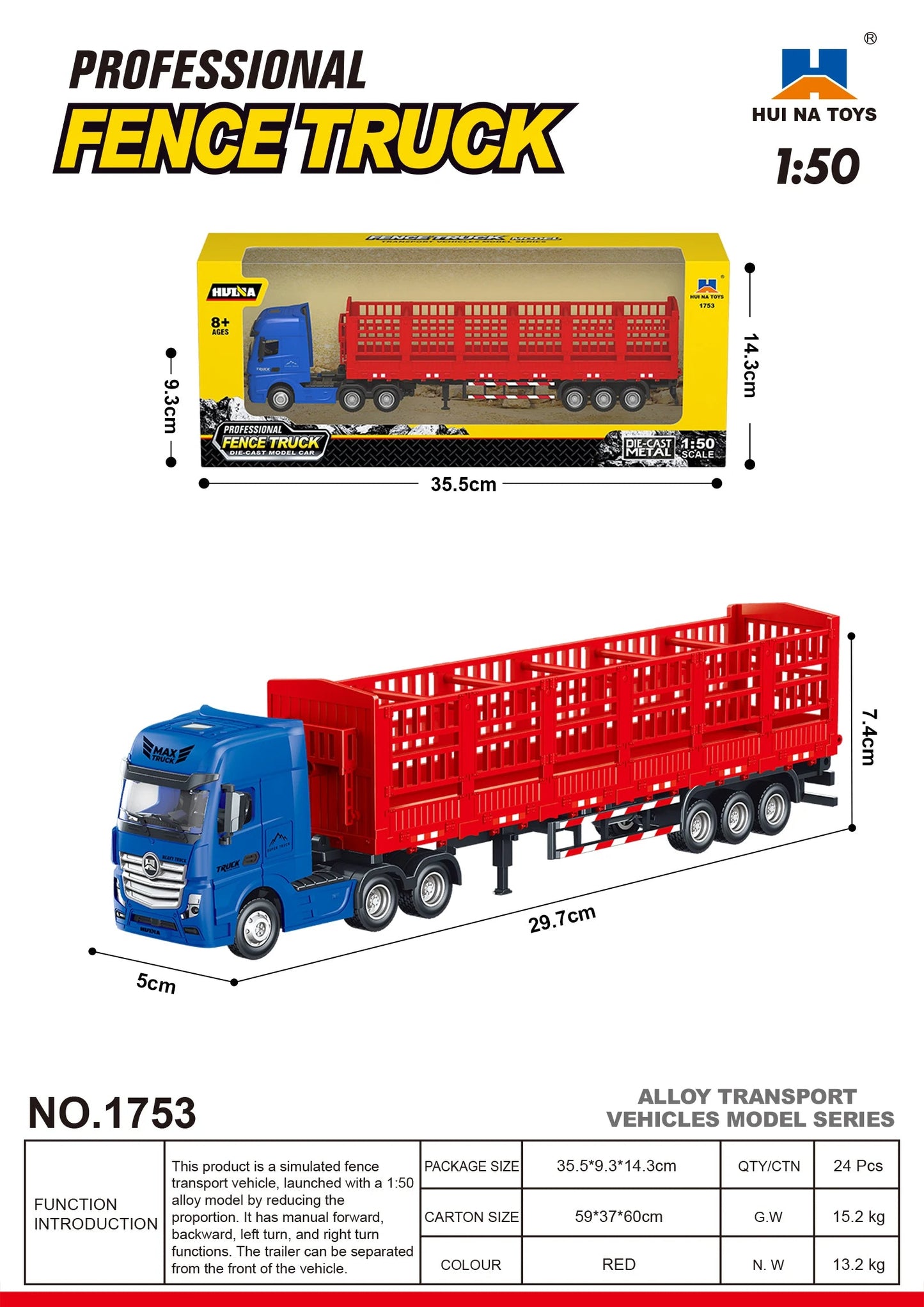 1753 Static Fence Truck