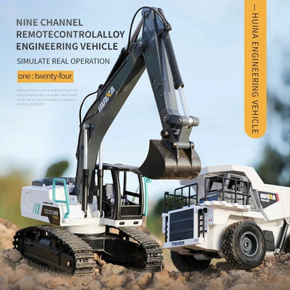 1559 RC Excavator and Dump Truck Set
