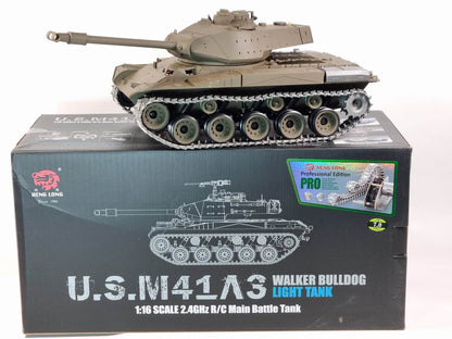 Bulldog 7 Smoke Sound BB Infrared RC Tank