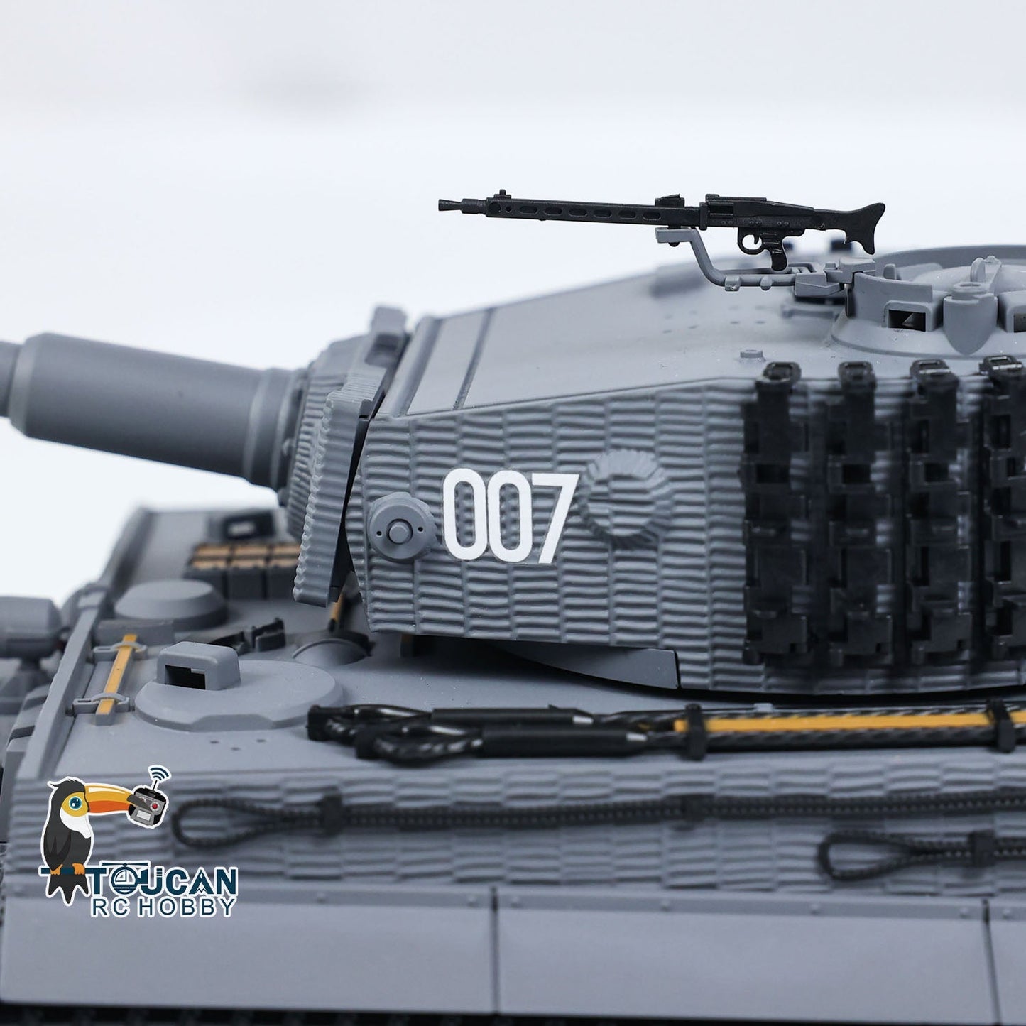Taigen 1/24 RC Battle Tank Tiger I Remote Control Military Tanks Armored Panzer Infrared Combat USB Assembled Painted 217 007