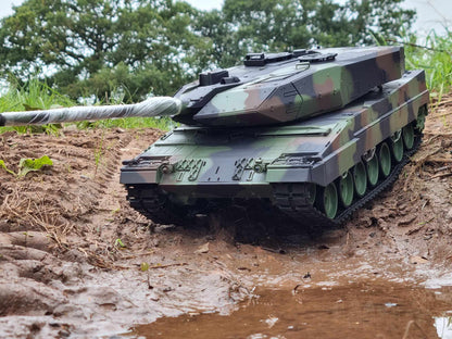 Remote Control R/C Model Heng long 3889-1 1/16 2.4G German Leopard A6 RC Tank Version 7 METAL SUSPENSION