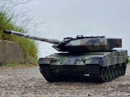 Remote Control R/C Model Heng long 3889-1 1/16 2.4G German Leopard A6 RC Tank Version 7 METAL SUSPENSION