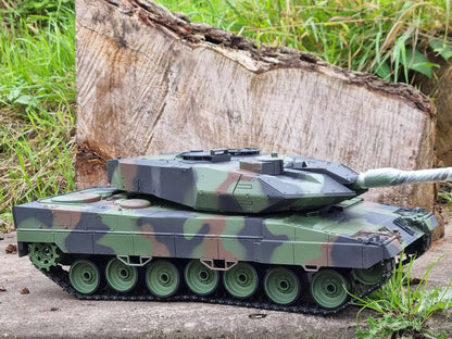 Remote Control R/C Model Heng long 3889-1 1/16 2.4G German Leopard A6 RC Tank Version 7 METAL SUSPENSION
