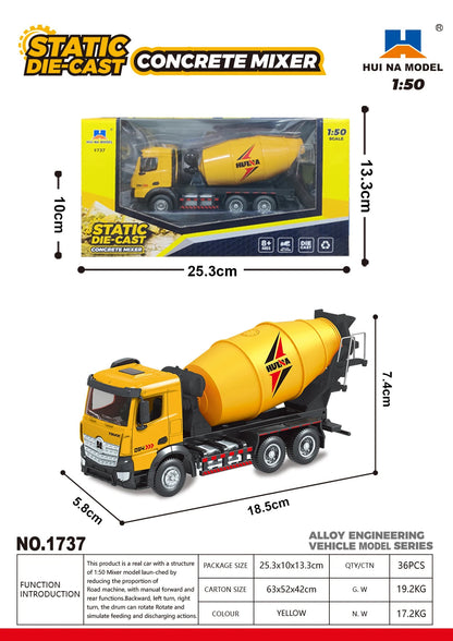 1737 Static Alloy Mixer Truck