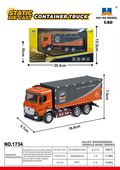 1734 Static Container Truck