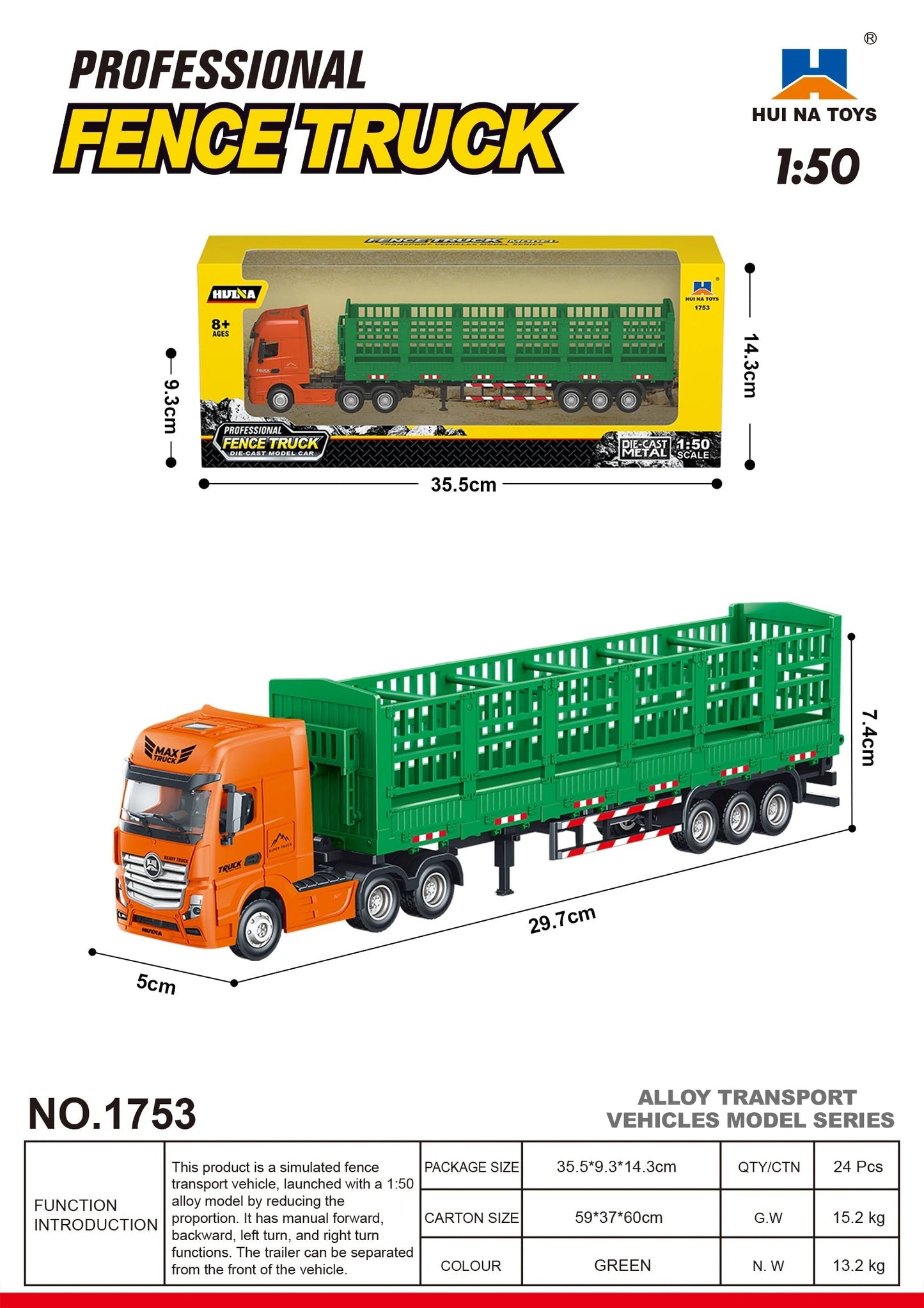 1753 Static Fence Truck