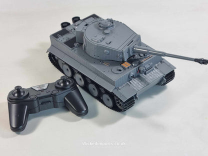 Waltersons Heng Long 1/24 Tiger 1 Infrared Battle Model Tank Radio Control 1080 Turret Real sound