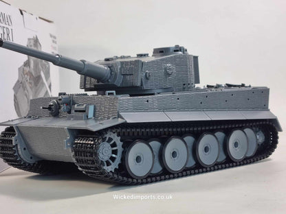 Waltersons Heng Long 1/24 Tiger 1 Infrared Battle Model Tank Radio Control 1080 Turret Real sound