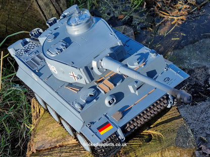 Tiger I V7 with Infrared Battle System (2.4Ghz + Shooter + Smoke + Sound)