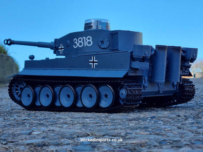 Tiger I V7 with Infrared Battle System (2.4Ghz + Shooter + Smoke + Sound)