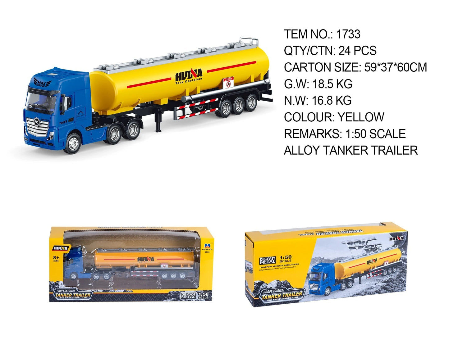 1733 Static Semi Alloy Tanker