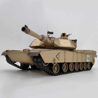 RC Tank 1:16 Scale Model Heng Long Abrams BB Firing Airsoft Smoke Sound Version 6.0s Infrared M1A2