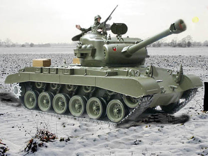 M26 Pershing Snow Leopard BB RC Tank