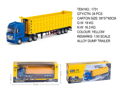 1731 Semi-alloy Tipping Trailer Truck