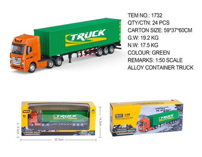 1732 Static Semi-alloy container truck