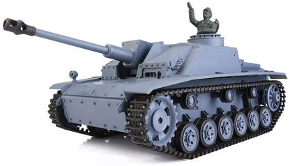 RC Model Tank G grey BB+IR (metal tracks) PRO upgraded version