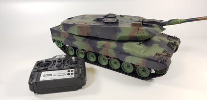 Remote Control R/C Model Heng long 3889-1 1/16 2.4G German Leopard A6 RC Tank Version 7 METAL SUSPENSION