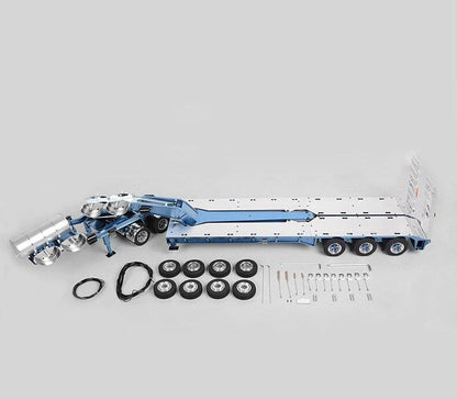 Swing Wing Lowboy (3x8 Widening Semi Trailer And 2x8 Widening Dolly)