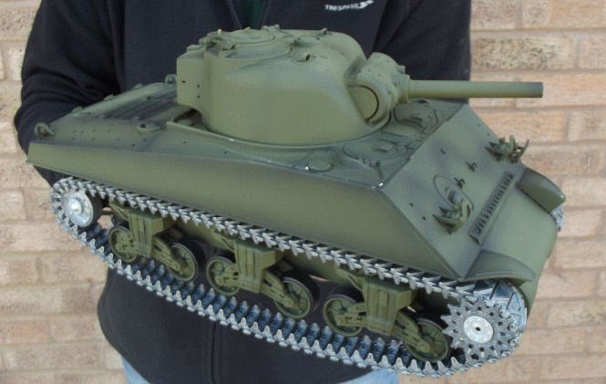 RC BB Tank 1:16 heng long VERSION 7 Sherman PRO Metal 2.4G radio remote controlled tank 1/16 BB & IR UK