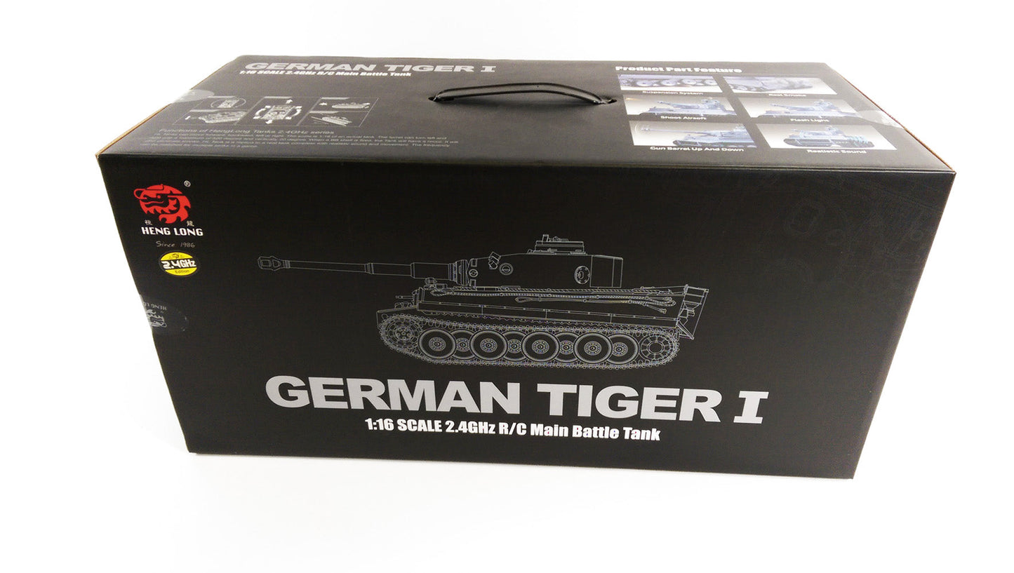 Tiger I V7 with Infrared Battle System (2.4Ghz + Shooter + Smoke + Sound)