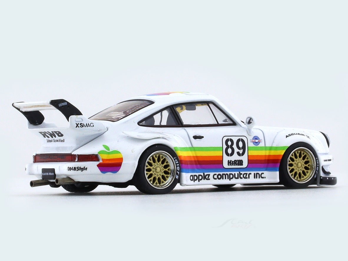 Porsche 911 930 RWB Apple 1:64 Model Collect diecast scale model collectible