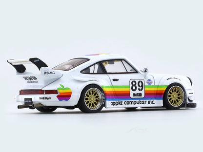 Porsche 911 930 RWB Apple 1:64 Model Collect diecast scale model collectible