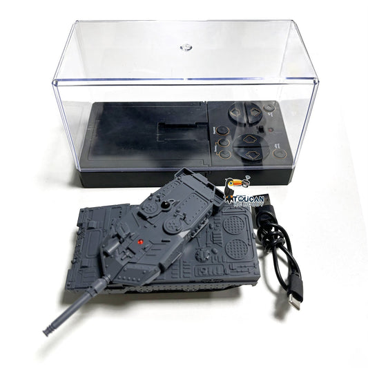 RC RTR Mini Tank Remote Control Battle Tank Toy Rotate Turret Infrared system with Infrared System Support Multi-Player Games