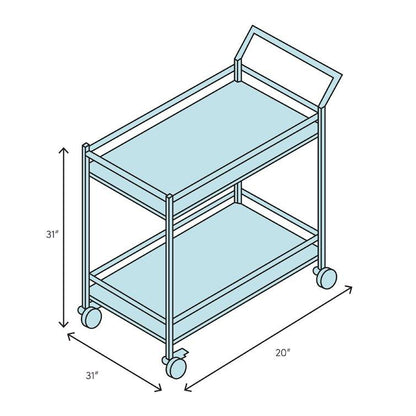 Torpoint Bar Cart