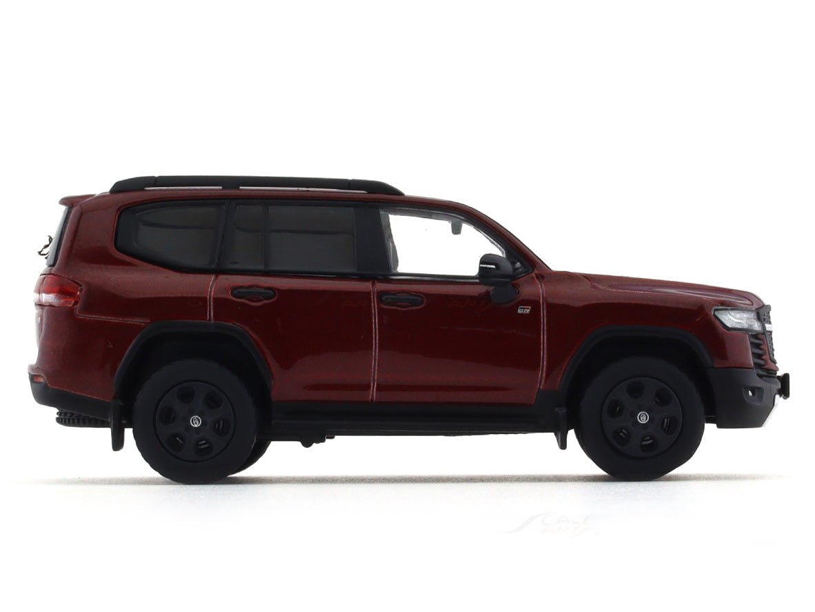 Toyota Land Cruiser JA300W GR Sport red 1:64 Hobby Japan diecast scale model collectible