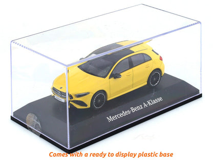 Mercedes-Benz A-Class W177 yellow 1:43 Spark diecast scale model car collectible