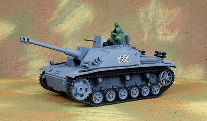 RC Model Tank G grey BB+IR (metal tracks) PRO upgraded version