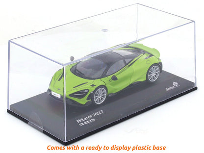 2020 McLaren 765LT V8-Biturbo green 1:43 Solido diecast Scale Model collectible