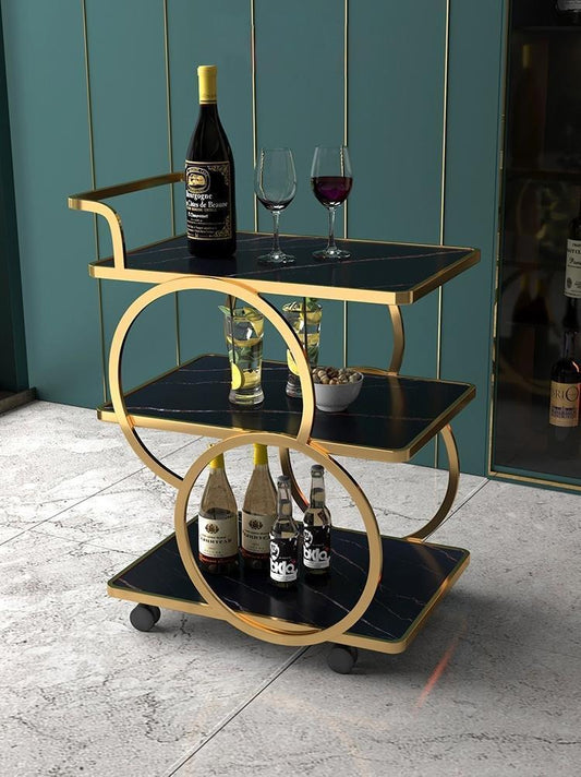 The Gold Bar Cart