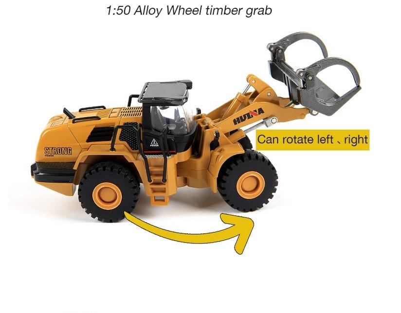 1716 1:50 Alloy Diecast Timber Loader